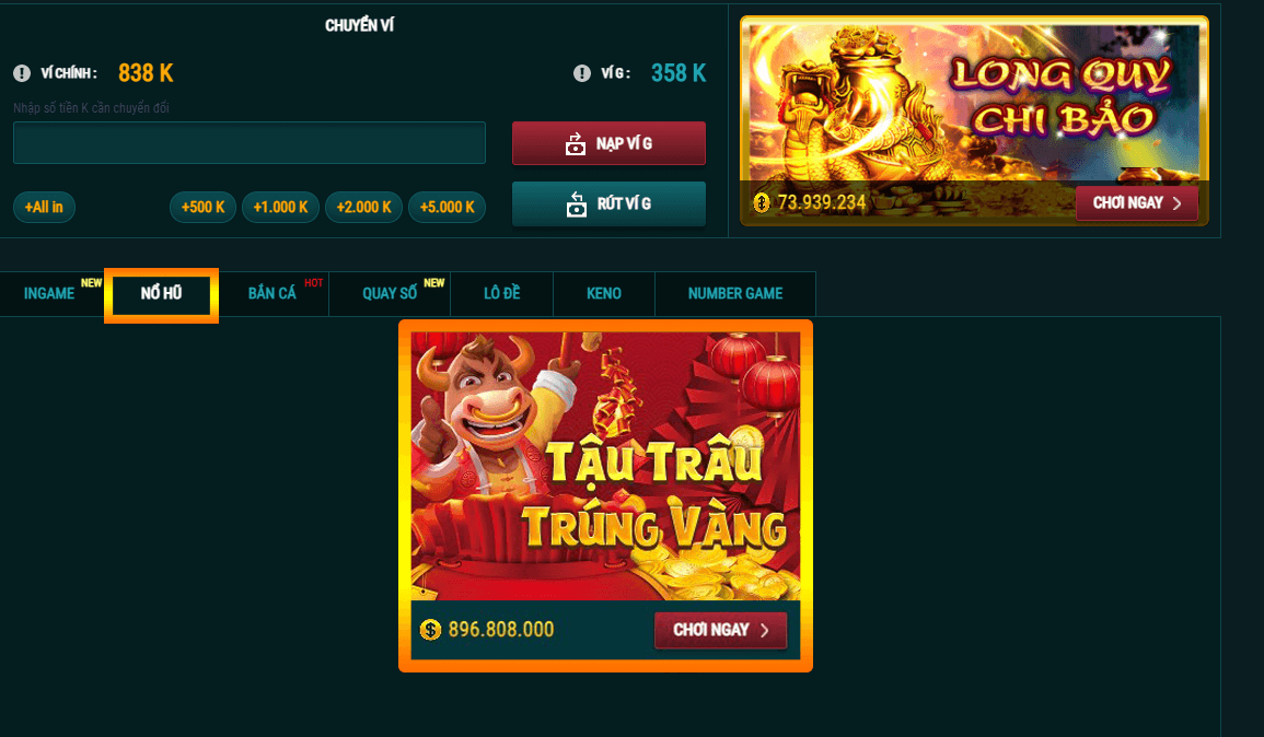 LUCKY88 Slot Game Nổ Hũ Lucky88 - Tậu Trâu Trúng Vàng