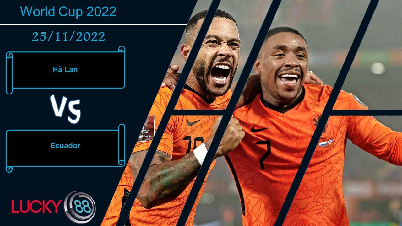 LUCKY88 Hà Lan vs Ecuador,   Nhận định bóng đá 25/11/2022, Coi chừng ẩn số